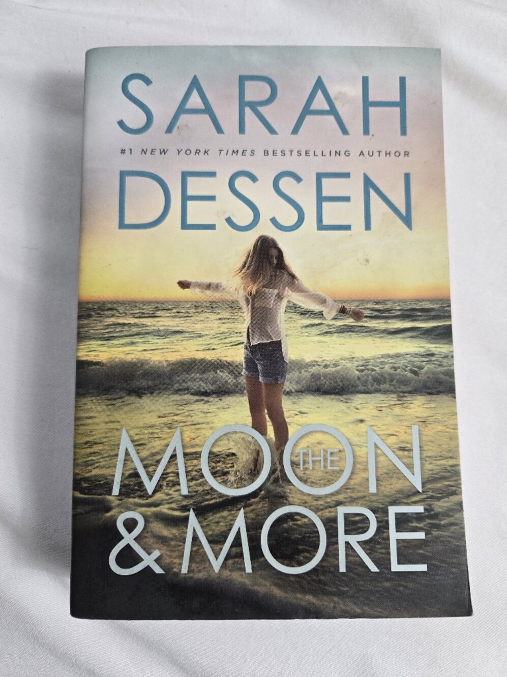The Moon and More Sarah Dessen YA Romance Novel Paperback Book Summer Beach